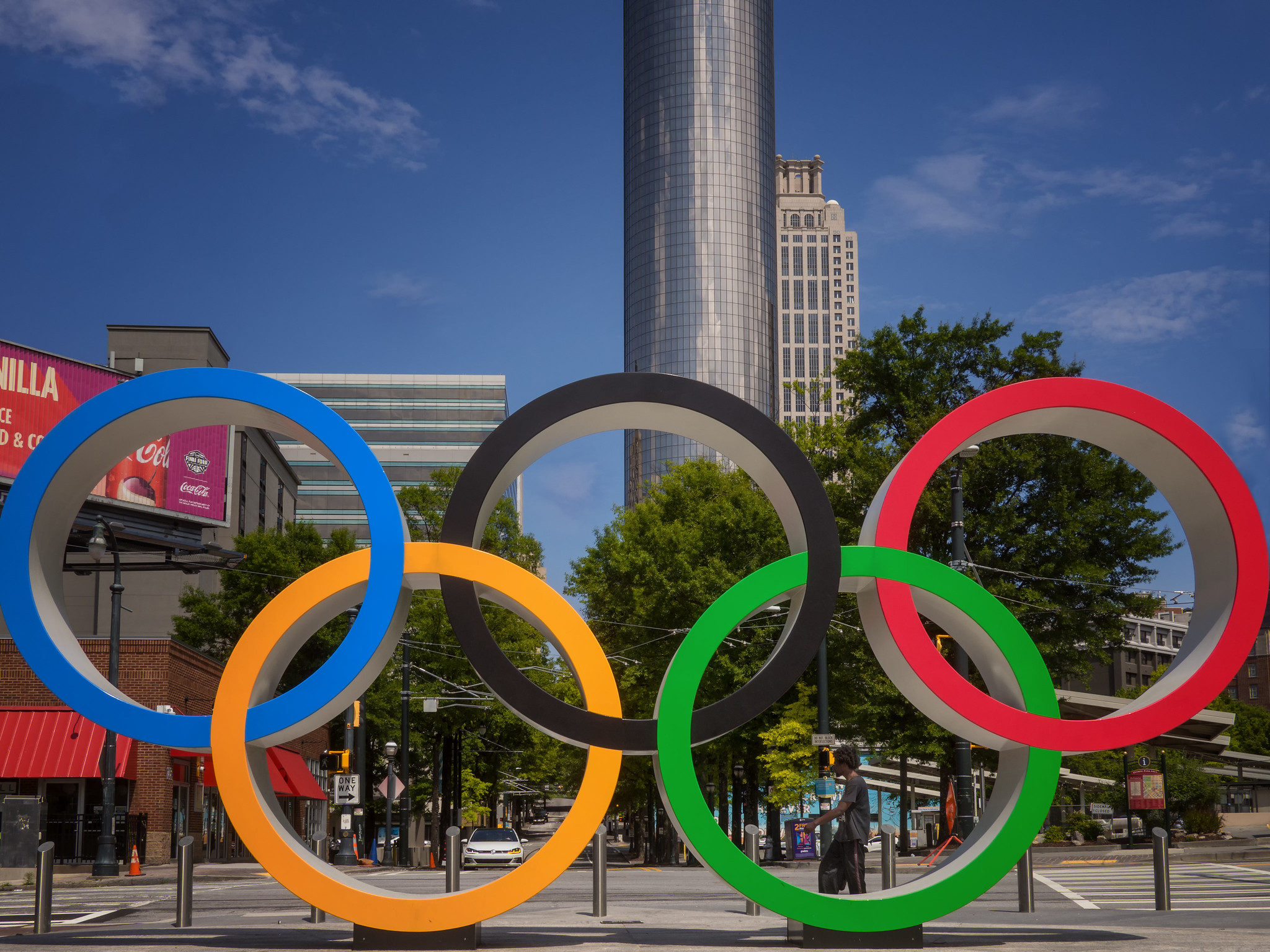 Atlanta's Olympic Rings