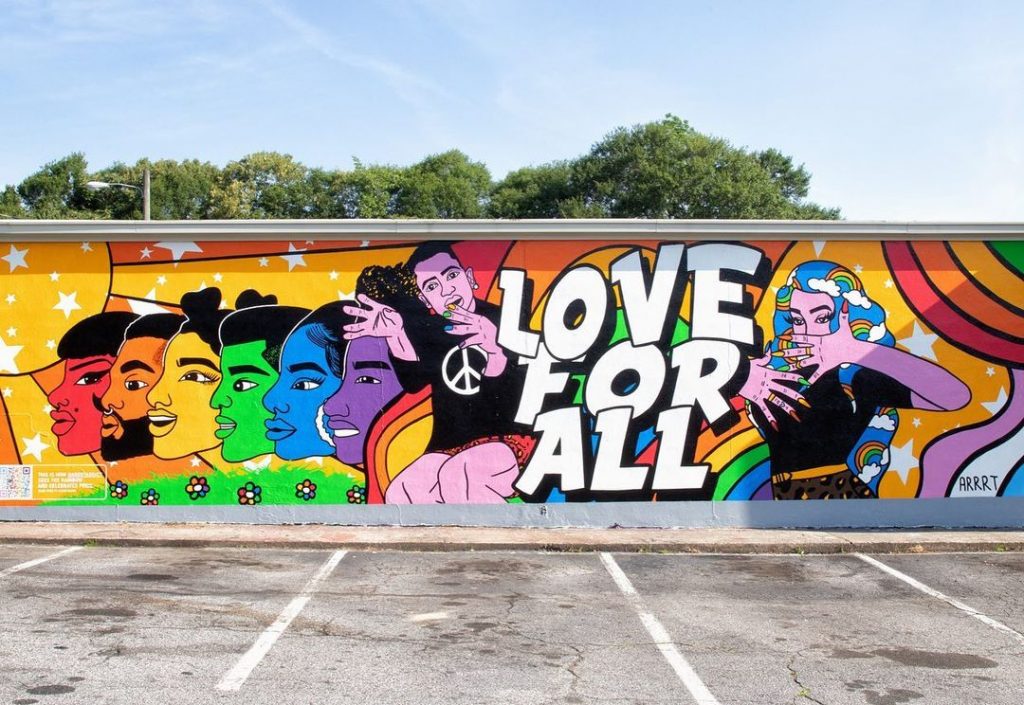 ATL Pride mural